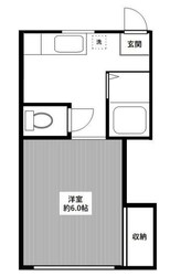 東高円寺駅 徒歩10分 2階の物件間取画像